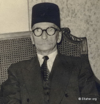 1950 - Ahmad Hilmi Pasha portrait